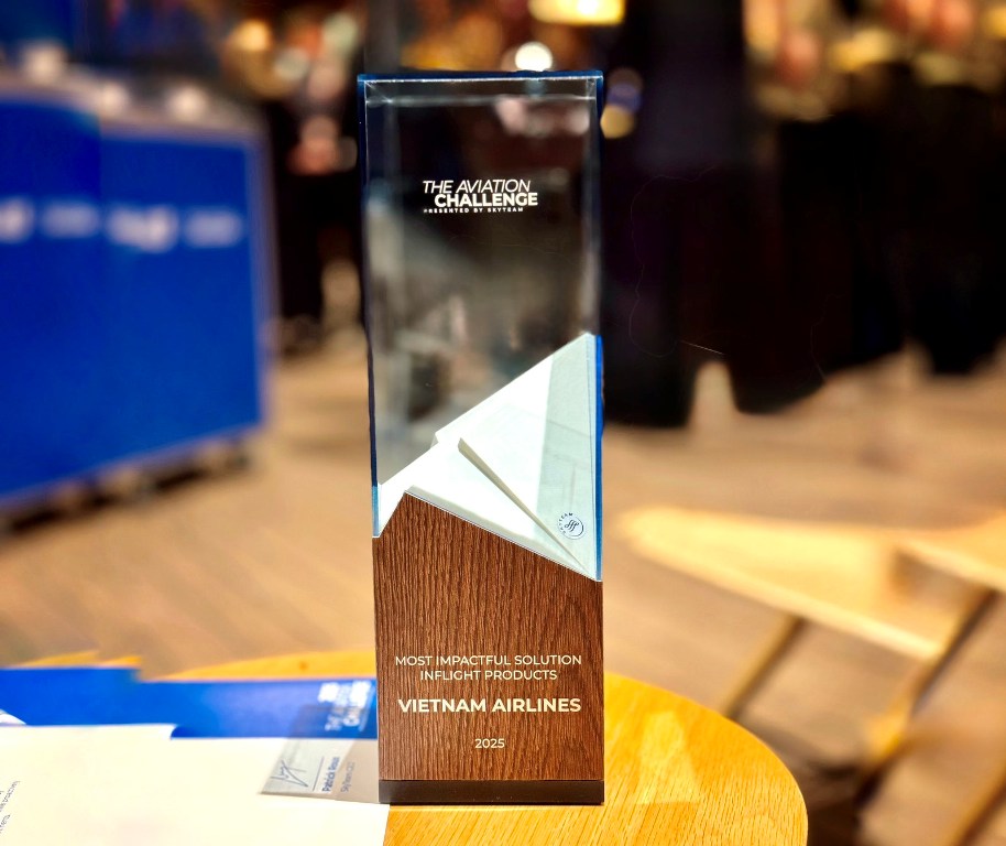 Vietnam Airlines được SkyTeam vinh danh tại The Aviation Challenge 2025 với các giải pháp bền vững tiêu biểu